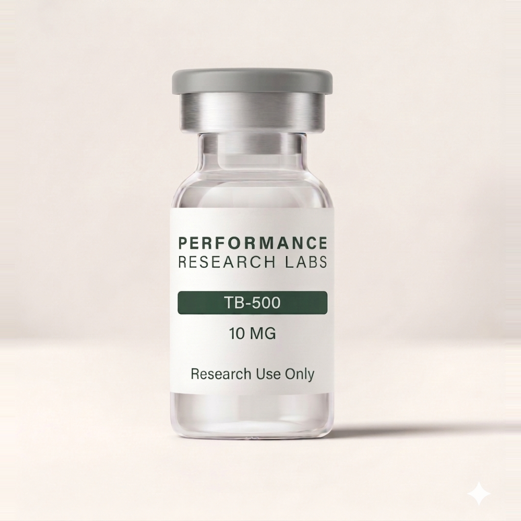 TB-500 research peptide vial
